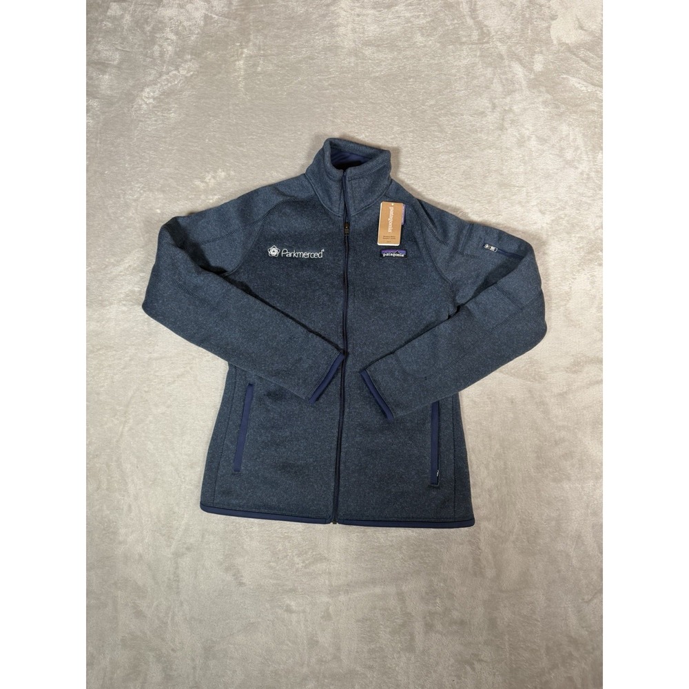 Patagonia Better Sweater Jacket Womens S Classic Navy Blue Full Zip 25542 NWT